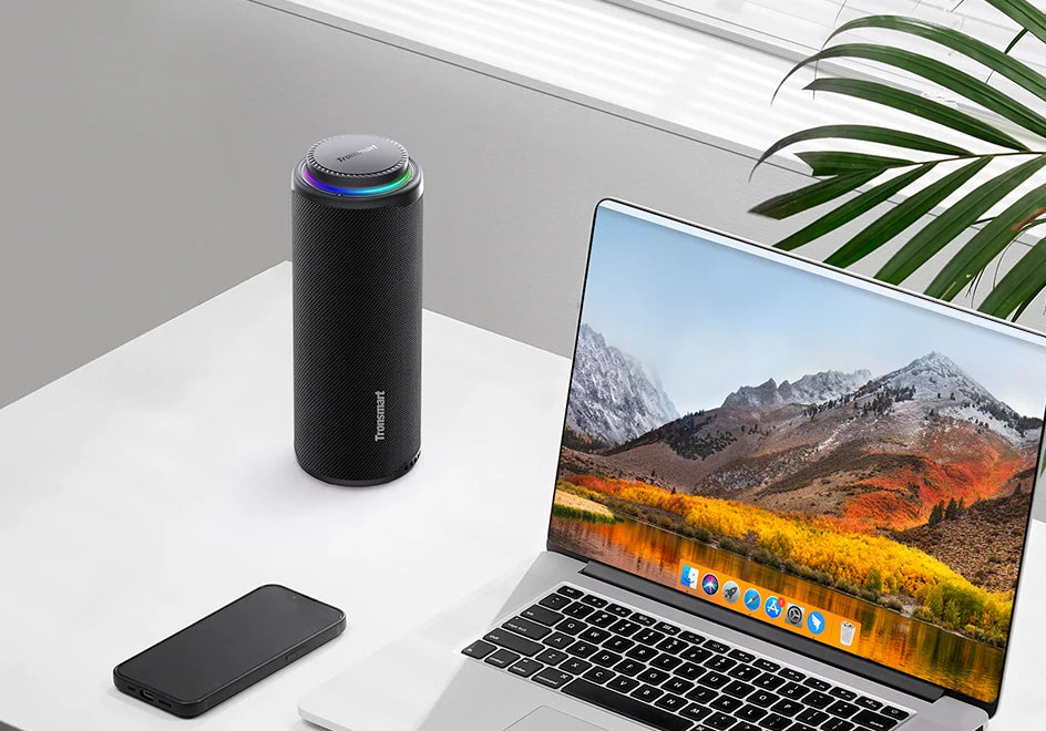Tronsmart T8 40W Portable Bluetooth Speaker - Waterproof IPX7, Deep Bass SoundPulse, App Control for Outdoor & Camping