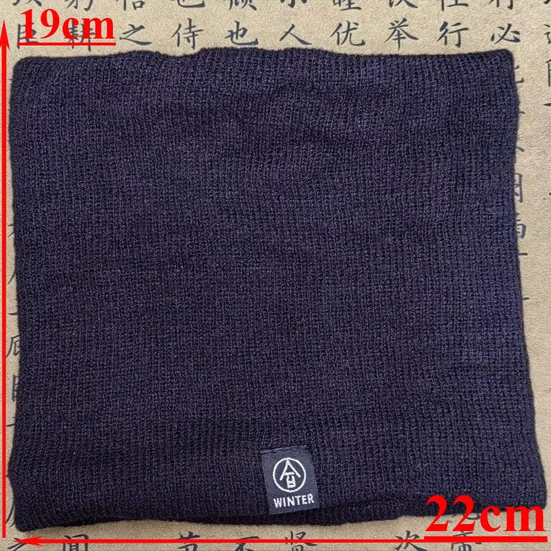 Knitted Neck Warmer Scarf for Outdoor Sports