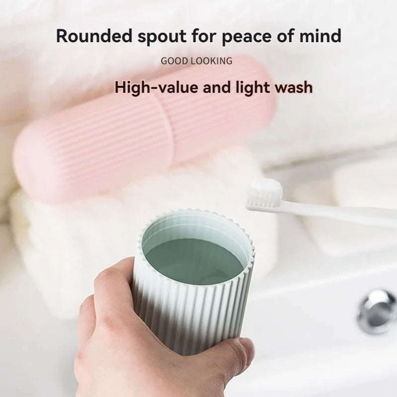 Portable Toothbrush & Toothpaste Travel Case