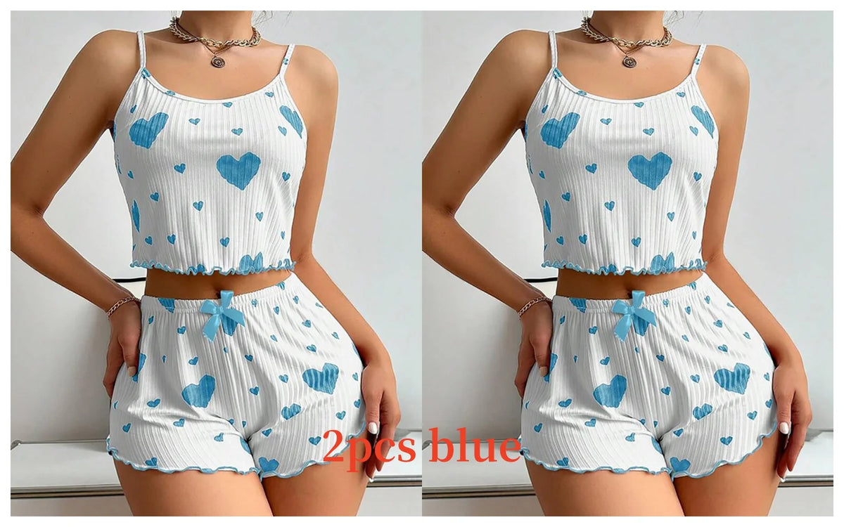 Women's Cami and Shorts Pajama Set