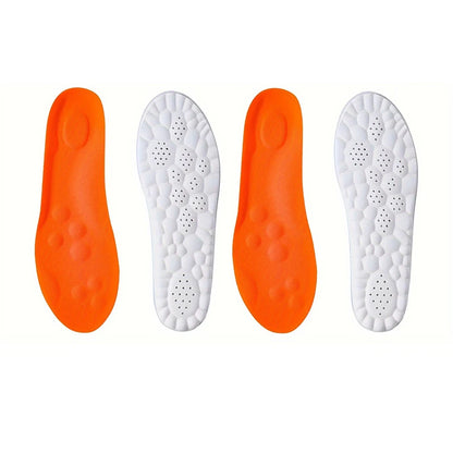 Latex Sport Insoles with Arch Support, Breathable & Deodorizing