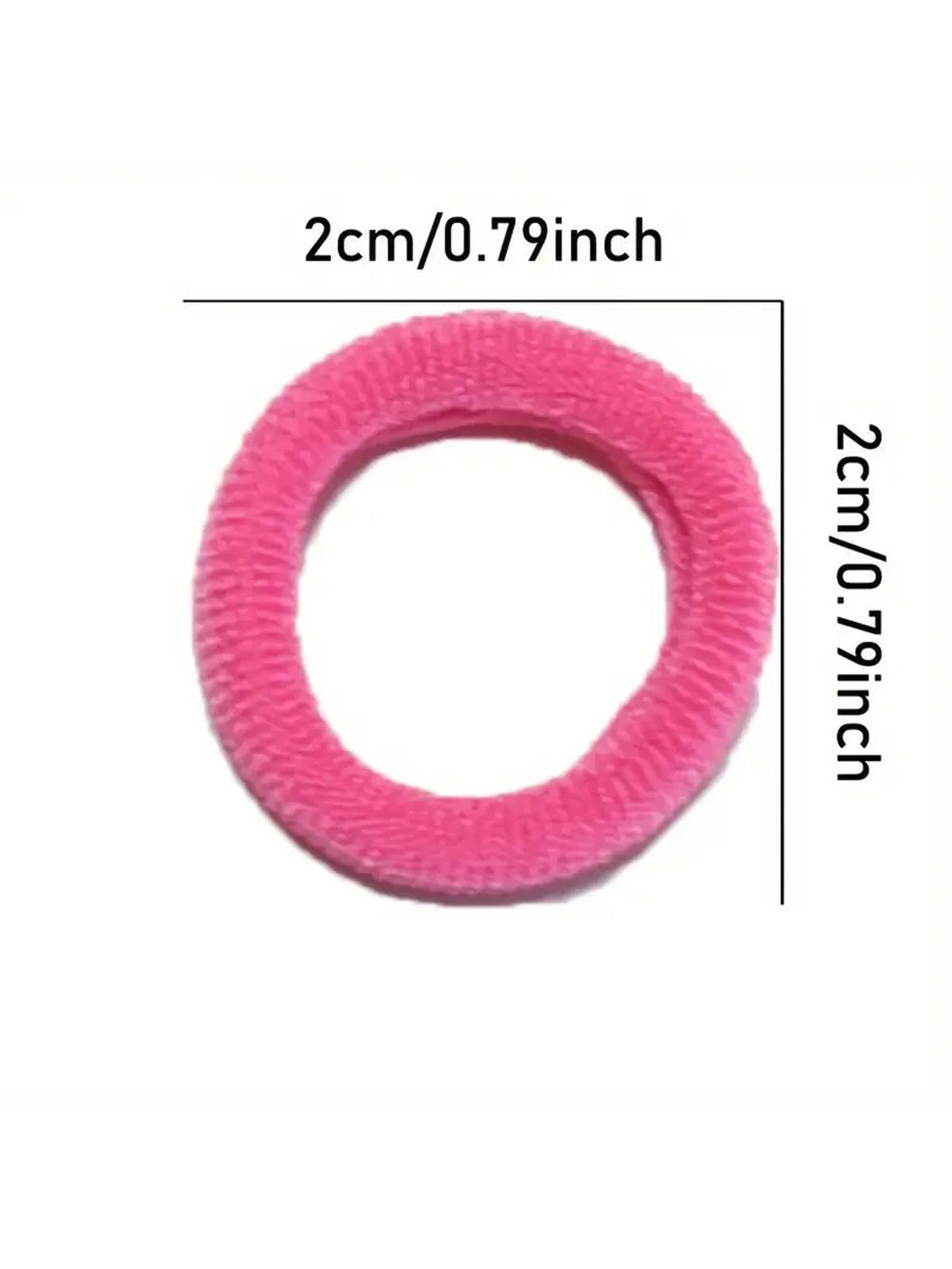 Nylon Mini Elastic Hair Ties, Assorted Packs