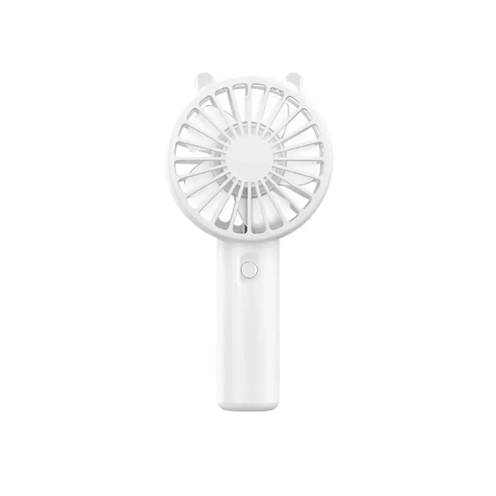 Portable USB Rechargeable Handheld Mini Fan – Quiet Cooling, 300mAh