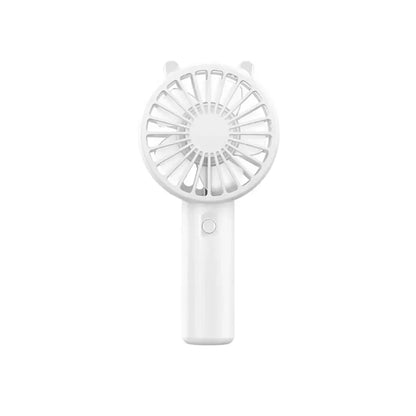 Portable USB Rechargeable Handheld Mini Fan – Quiet Cooling, 300mAh