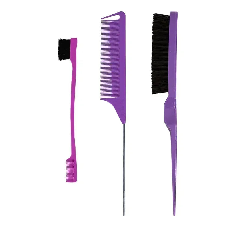 Professional Hair Styling Comb Set for Teasing, Braiding, and Expert Styling - Flexivo