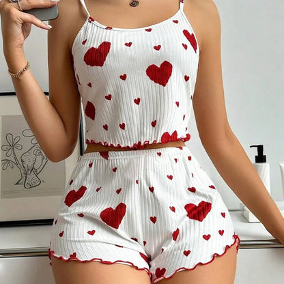 Women's Cami and Shorts Pajama Set