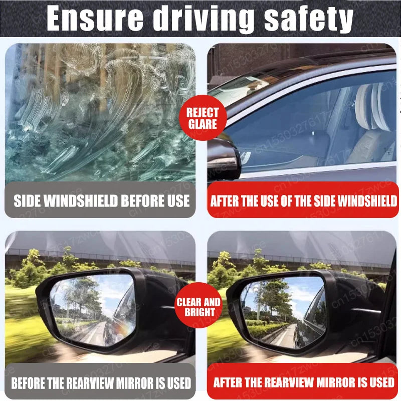 Car Glass Oil Film Remover Paste with Sponge