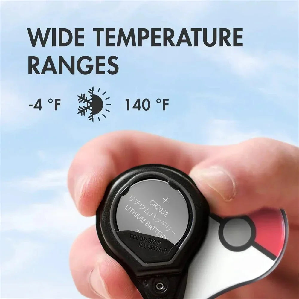 CR2032 Lithium Button Cell Batteries - 3V Coin Battery for Car Keys, Watches & Electronics