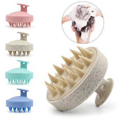 Silicone Shampoo & Scalp Massage Brush