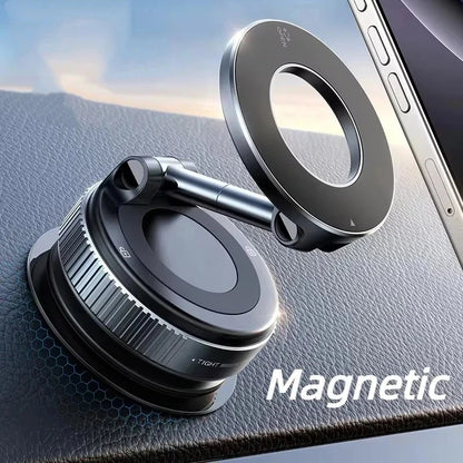 Magnetic Phone Holder — 360° Rotating Foldable Mount for Car, Gym & Kitchen - Flexivo