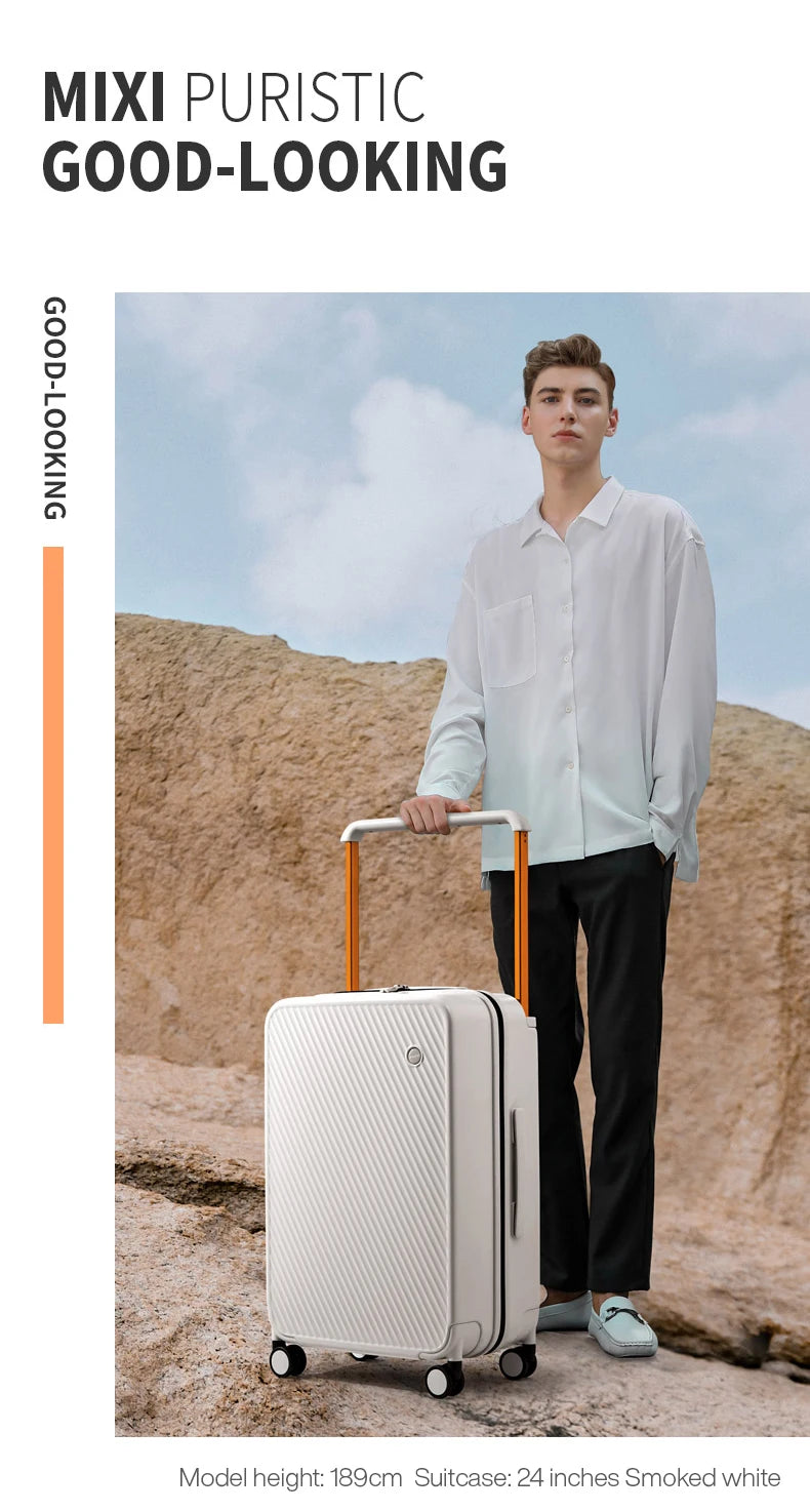 Hardside Spinner Suitcase with Wide Handle — 20" & 24"