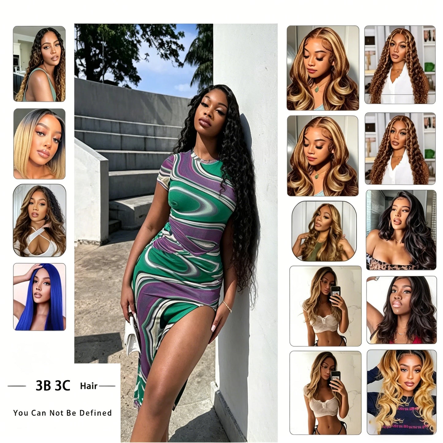 Brazilian Body Wave Human Hair Wig – HD Lace Front, 180% & 200% Density, 16–38 Inch