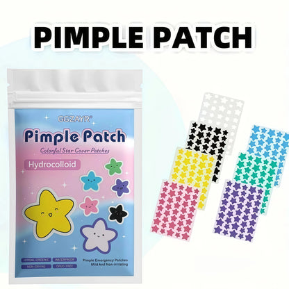Seven-Color Star Hydrocolloid Pimple Patches