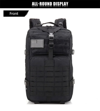 45L Tactical Backpack – Molle Hiking & Camping Pack
