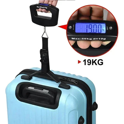 Digital Luggage Scale - 110lb Portable Travel Weight Scale with Backlight Display