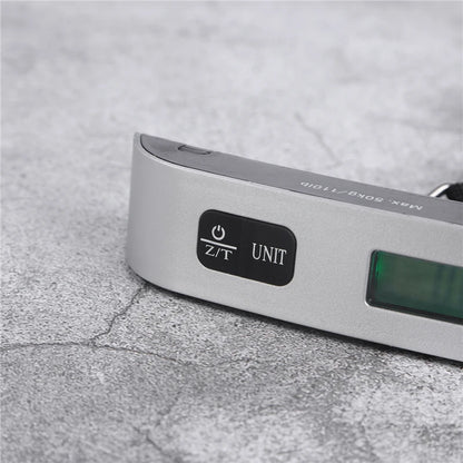 Digital Luggage Scale, 110 lb Capacity with LCD Display