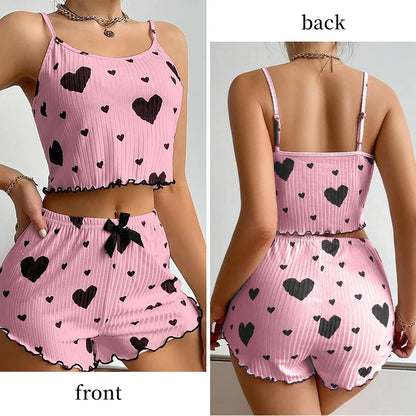 Women's Cami and Shorts Pajama Set