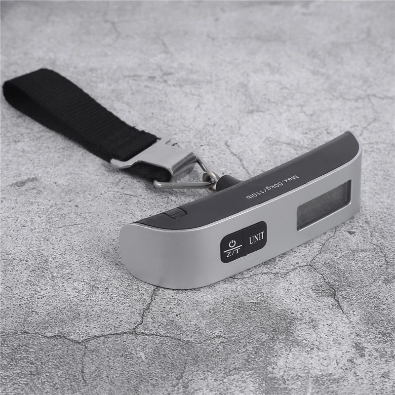 Digital Luggage Scale, 110 lb Capacity with LCD Display