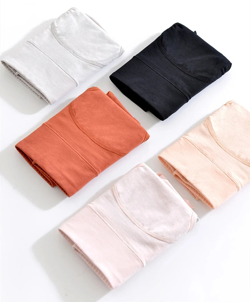 Cotton Menstrual Period Underwear – High Waist, Leak-Proof Briefs (M–XXL)