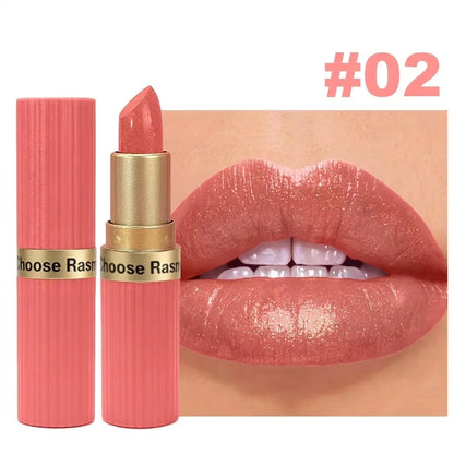 Pearlescent Shimmer Lipstick