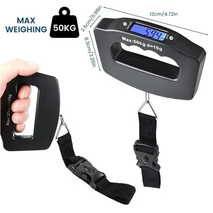 Digital Luggage Scale - 110lb Portable Travel Weight Scale with Backlight Display
