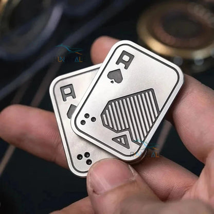 EDC Magnetic Push Slider Fidget Toy — Metal Alloy Stress Reliever