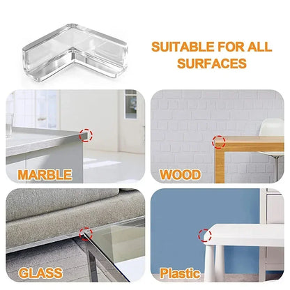 Baby Safety Corner & Edge Guards — Soft Silicone Protectors
