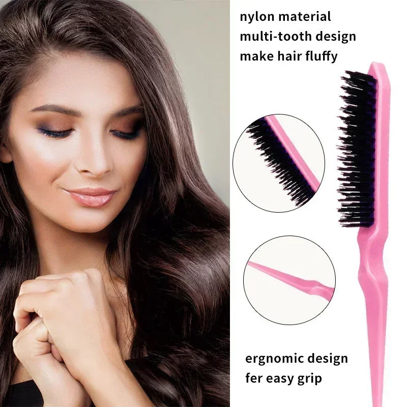 Professional Hair Styling Comb Set for Teasing, Braiding, and Expert Styling - Flexivo