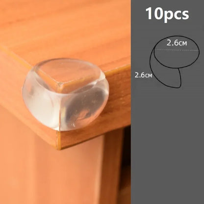 Baby Safety Corner & Edge Guards — Soft Silicone Protectors