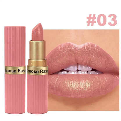 Pearlescent Shimmer Lipstick
