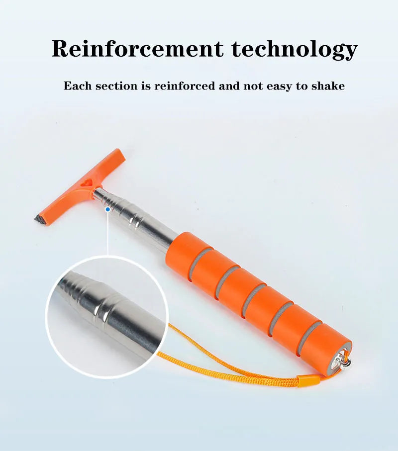 Telescopic Car Mirror Cleaning Wiper