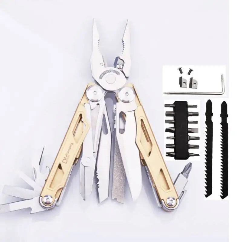 DL30 Multi-Tool Pliers - Premium EDC Survival Gear with Replaceable Parts