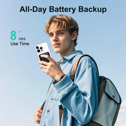 5000mAh Magnetic Wireless Power Bank - 20W Fast Charging Portable Charger for iPhone 16/15/14/13/12
