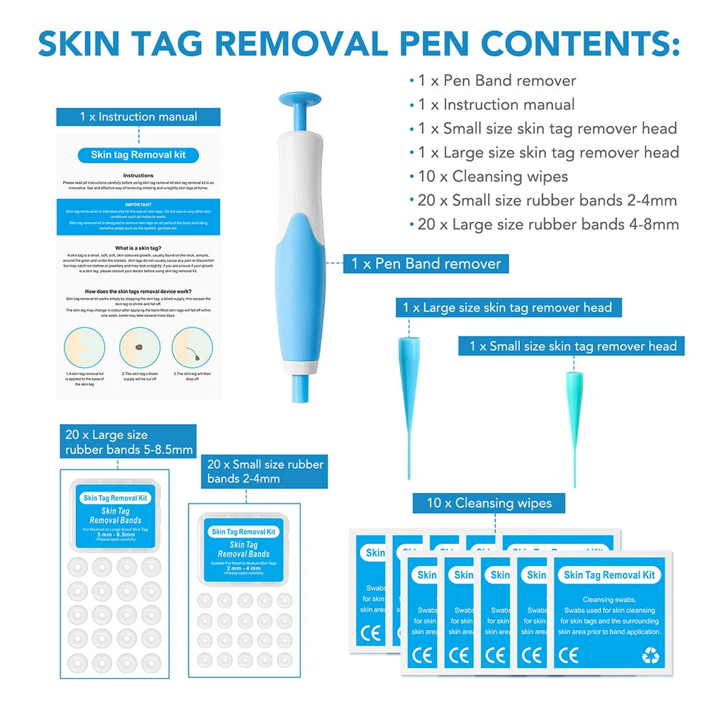 2-in-1 Skin Tag & Wart Remover Kit