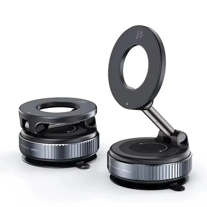 Magnetic Phone Holder — 360° Rotating Foldable Mount for Car, Gym & Kitchen - Flexivo