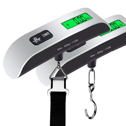 Digital Luggage Scale - 110lb/50kg Portable Travel Weight Scale with LCD Display