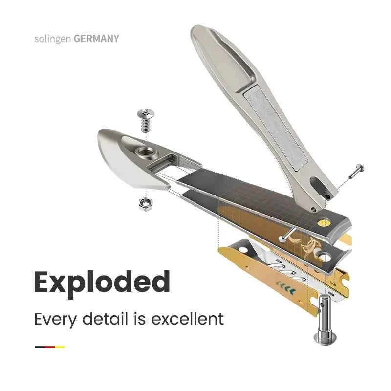 MR.GREEN Nail Clipper - Precision Stainless Steel Anti-Splash Fingernail Trimmer for Effortless Grooming - Flexivo