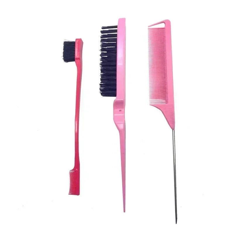 Professional Hair Styling Comb Set for Teasing, Braiding, and Expert Styling - Flexivo