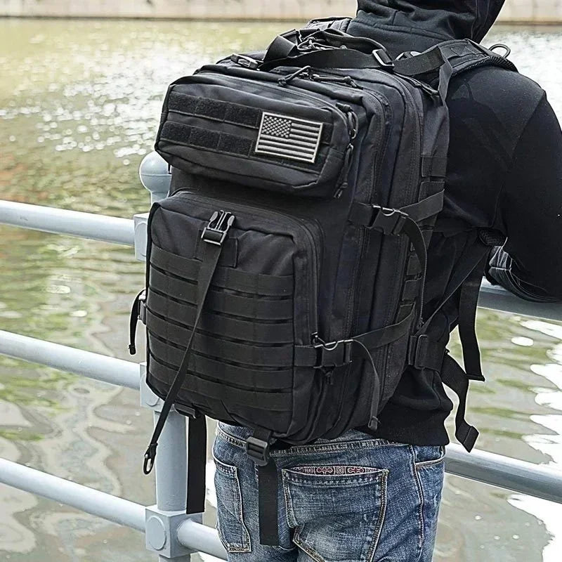 45L Tactical Backpack – Molle Hiking & Camping Pack