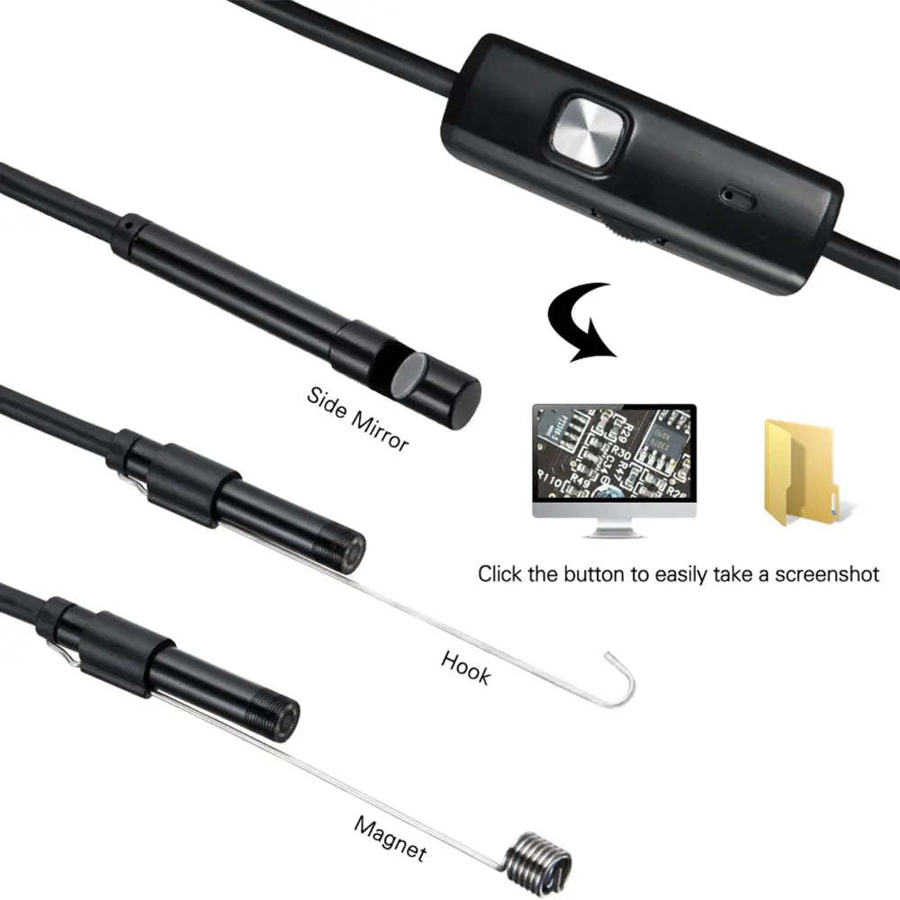 USB-C Inspection Camera with LED Lights