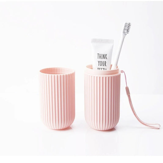 Portable Toothbrush & Toothpaste Travel Case