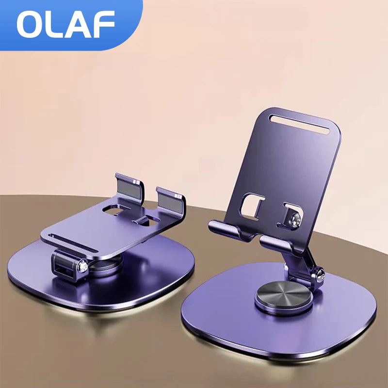 Rotating Aluminum Desktop Phone Stand