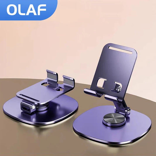 Rotating Aluminum Desktop Phone Stand