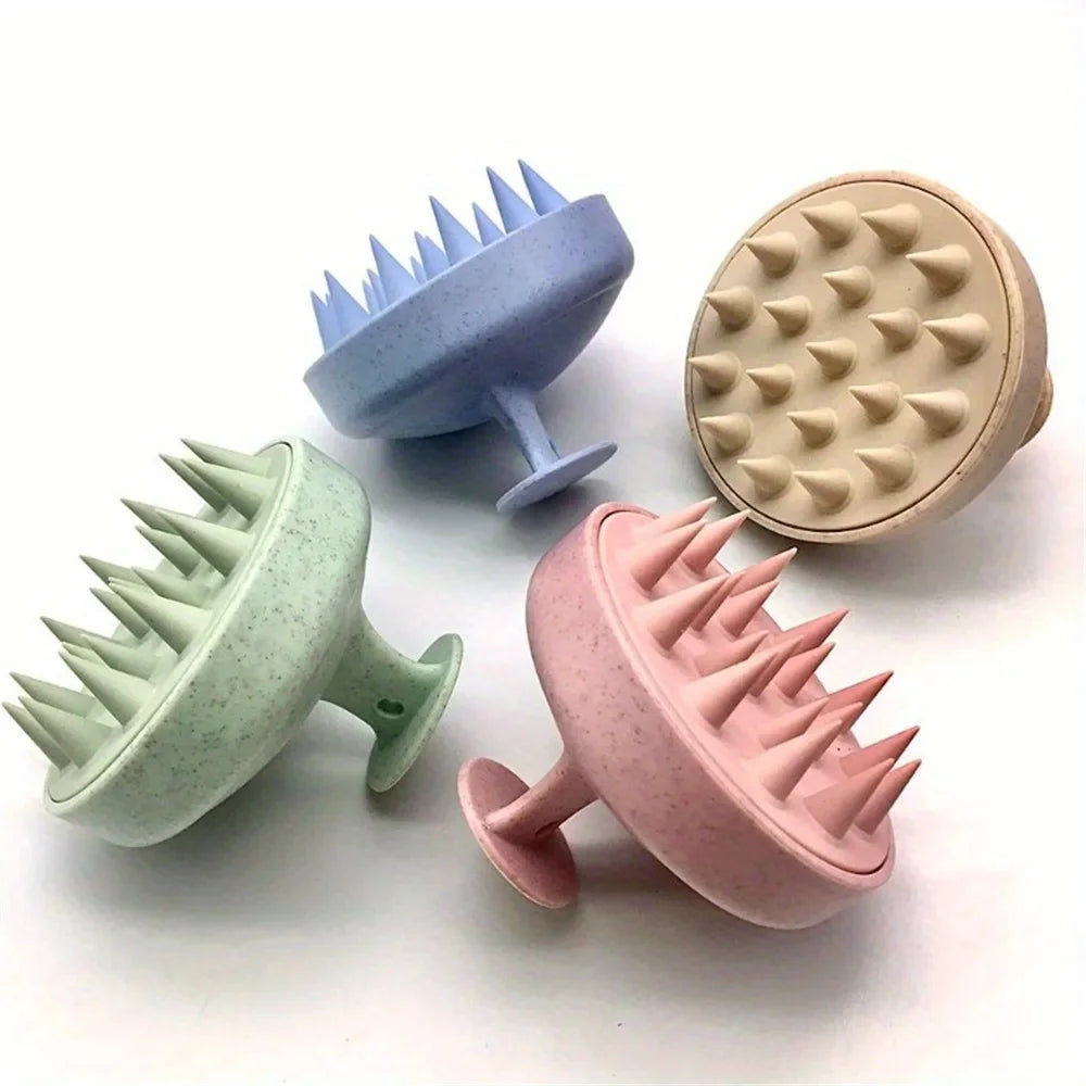 Silicone Shampoo & Scalp Massage Brush