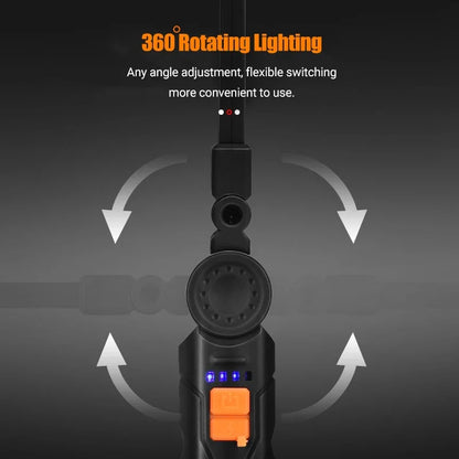 USB Rechargeable Magnetic LED Work Light