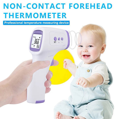 Infrared Forehead Thermometer & Finger Pulse Oximeter | Non-Contact