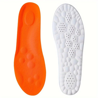 Latex Sport Insoles with Arch Support, Breathable & Deodorizing