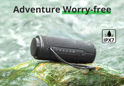 Tronsmart T8 40W Portable Bluetooth Speaker - Waterproof IPX7, Deep Bass SoundPulse, App Control for Outdoor & Camping