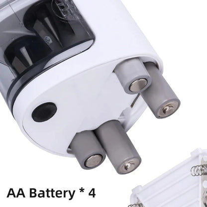 Dual-Hole Electric Pencil Sharpener — Auto, Fast & Quiet