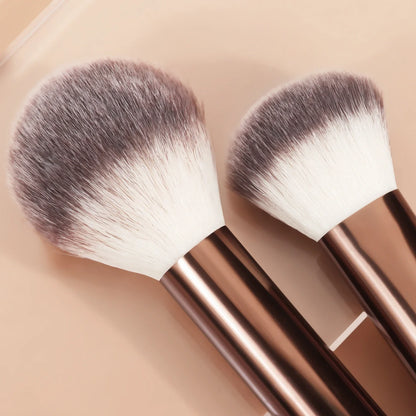 Kabuki Makeup Brush Set – 13 & 14 Piece Professional Blending Kit